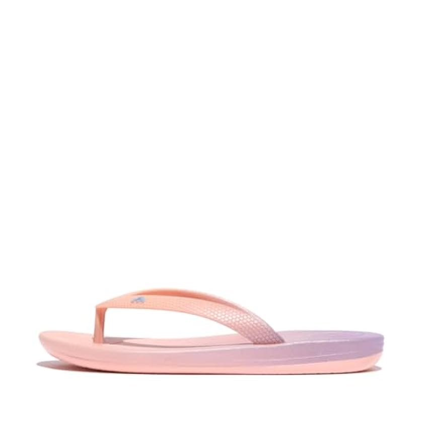 Fitflop Iqushion Kids Junior Ombre-Pearl Chanclas, Niña