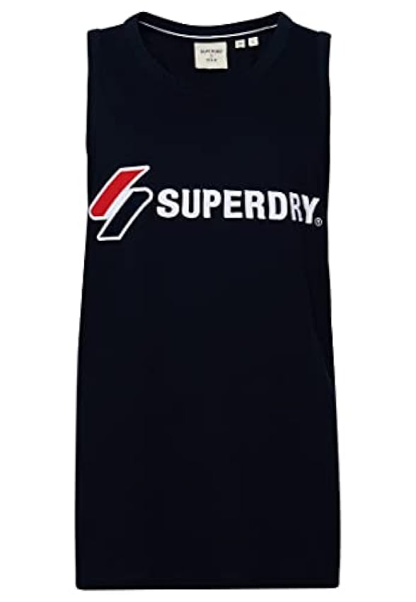 Superdry Code SL Applique Vest Camiseta para Hombre qI7