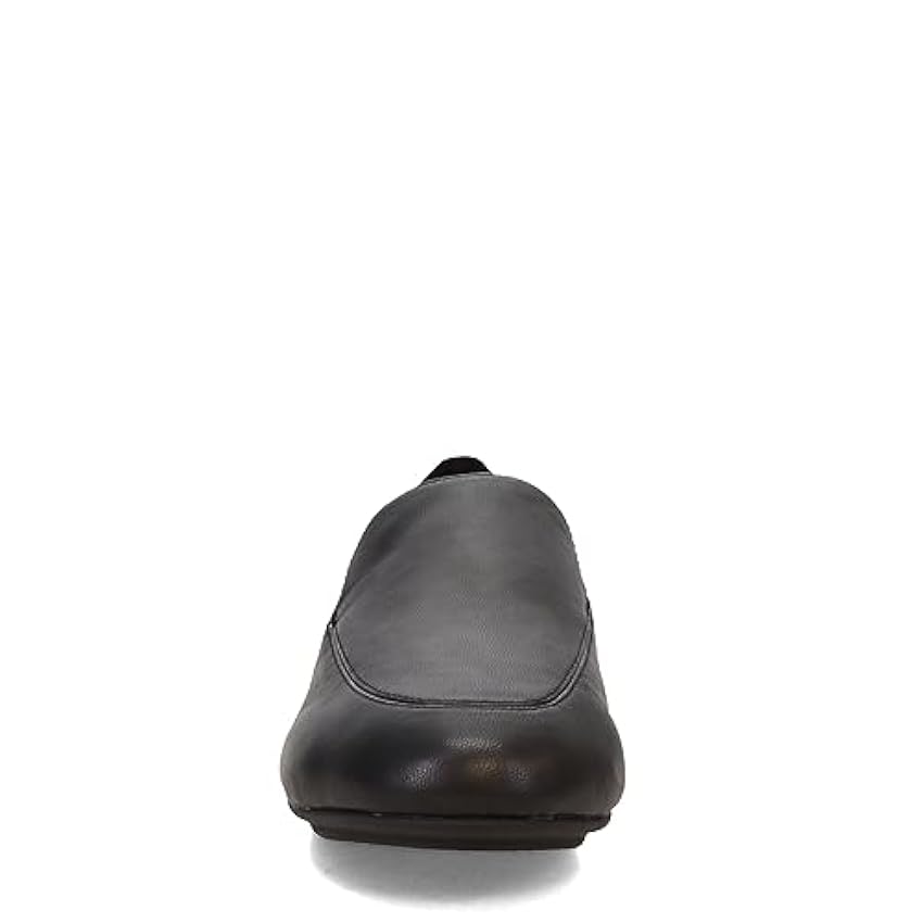 Fitflop Allegro Crush-Back Leather Loafers, Mocasín Plano Mujer, Todo Negro, 43 EU A2b52T7J