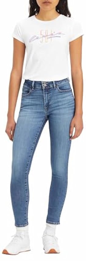 Levi´s 711 Double Button Jeans para Mujer swg9PQRE