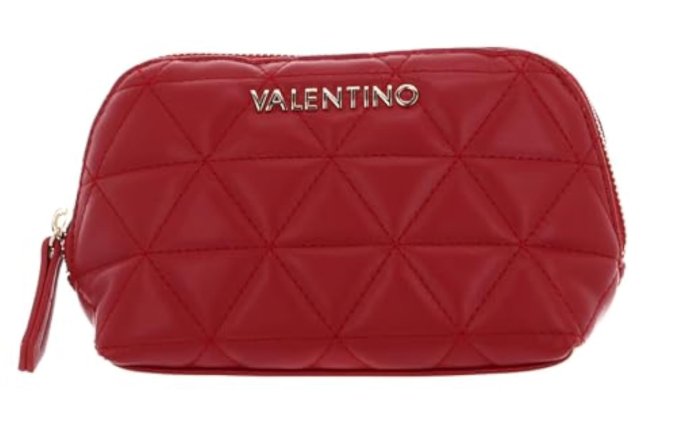 VALENTINO Carnaby Soft Cosmetic Case Rosso rzpisuQo