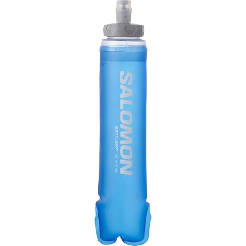 Salomon Soft Flask 500ml/17oz 42 Frasco de Hidratación Suave Unisexo, Fácil de usar, Comodidad, Válvula de alto flujo, Azul mDcDCmDn