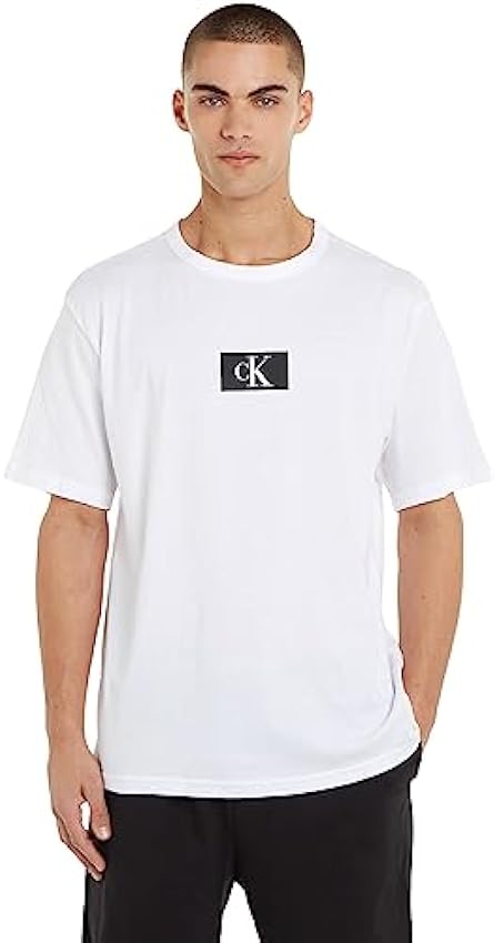 Calvin Klein Hombre Camiseta Manga Corta Cuello Redondo