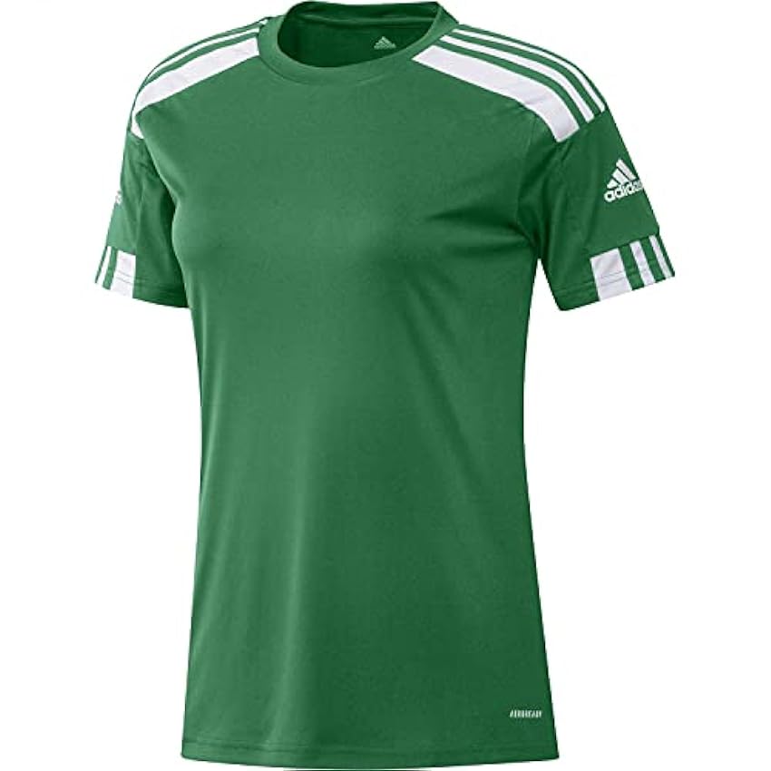 adidas Squadra 21 Jersey Camiseta de Mangas Corta, Mujer, Team Green/White, M rCQavhmC