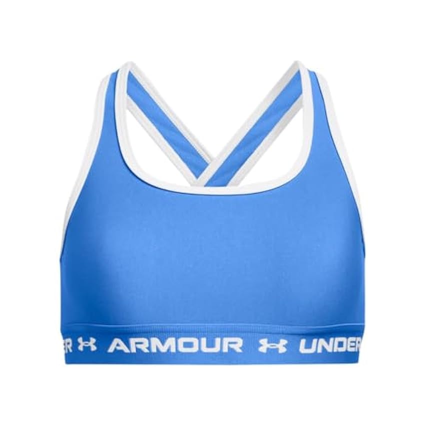 Under Armour Girl´S Crossback Mid-impactsolid Sports Bra Sports Bra wZsBL8OW