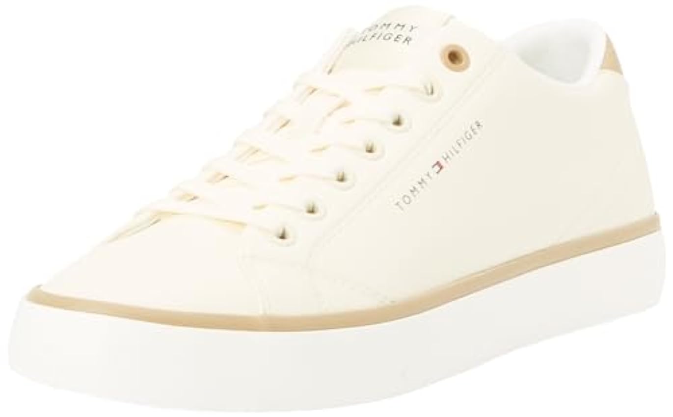 Tommy Hilfiger TH Hi Vulc Core Low Leather ESS, Tenis vulcanizados Hombre lUD4TuIy