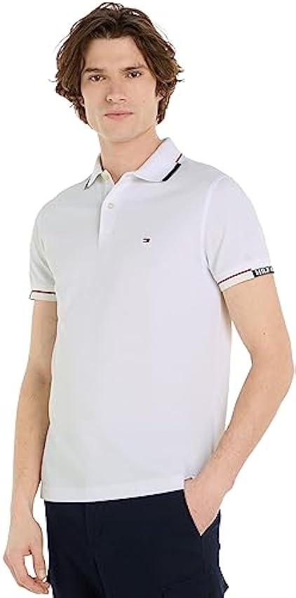Tommy Hilfiger Hilfiger Cuff Slim Fit Polo Polos S/S pa