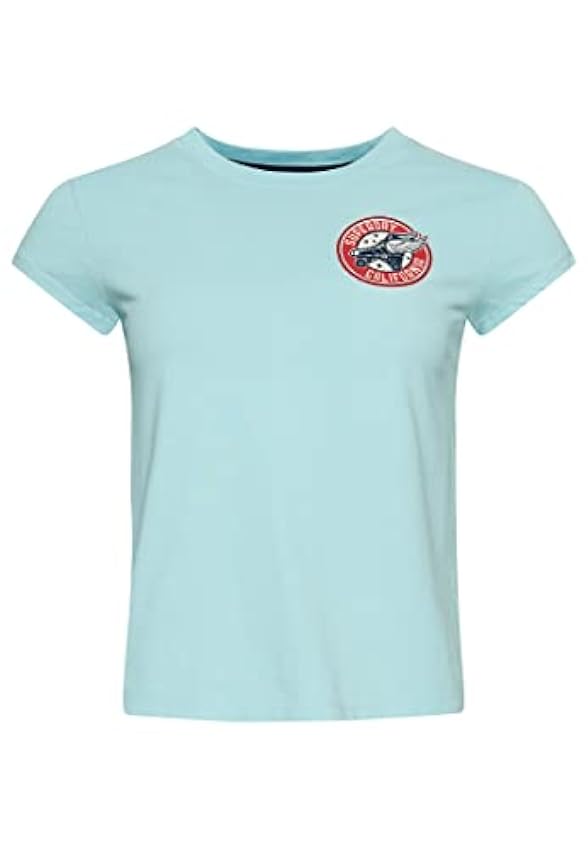 SUPERDRY Vintage Roll with IT tee W1011095A Sky Blue 8 