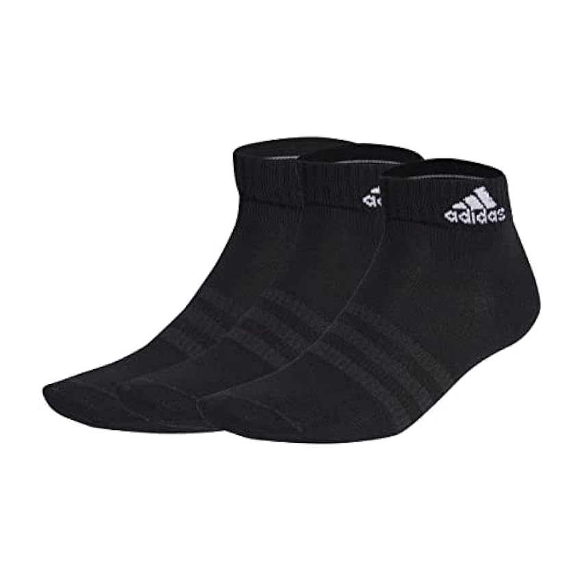 adidas Thin And Light Ankle Socks 3 Pairs Calcetines tobilleros Unisex adulto wPBansU4