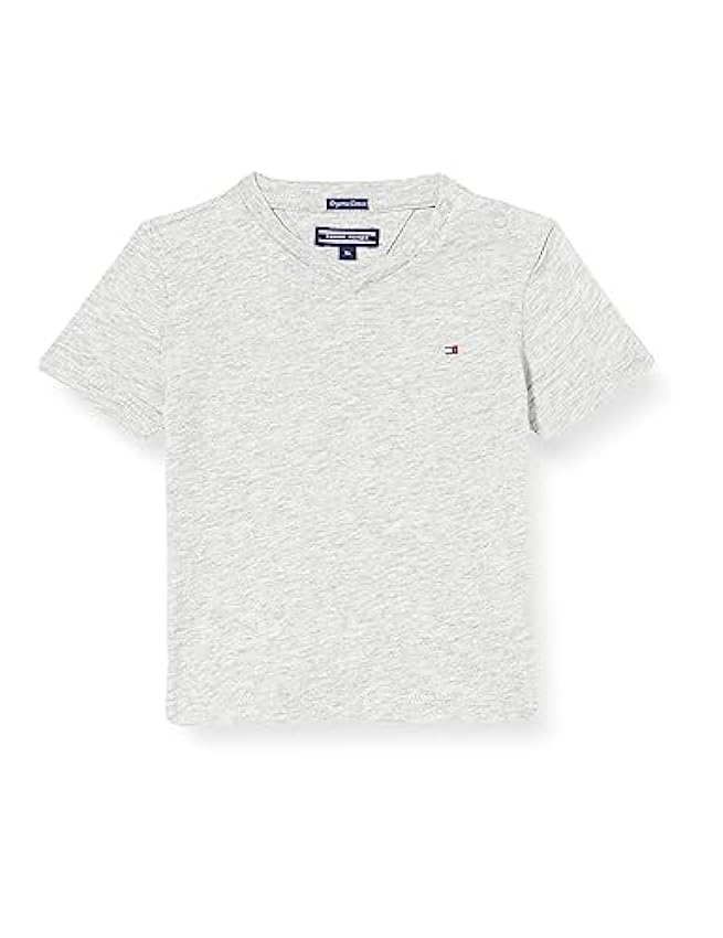 Tommy Hilfiger Boys Basic Vn Knit S/S Camiseta para Niñ