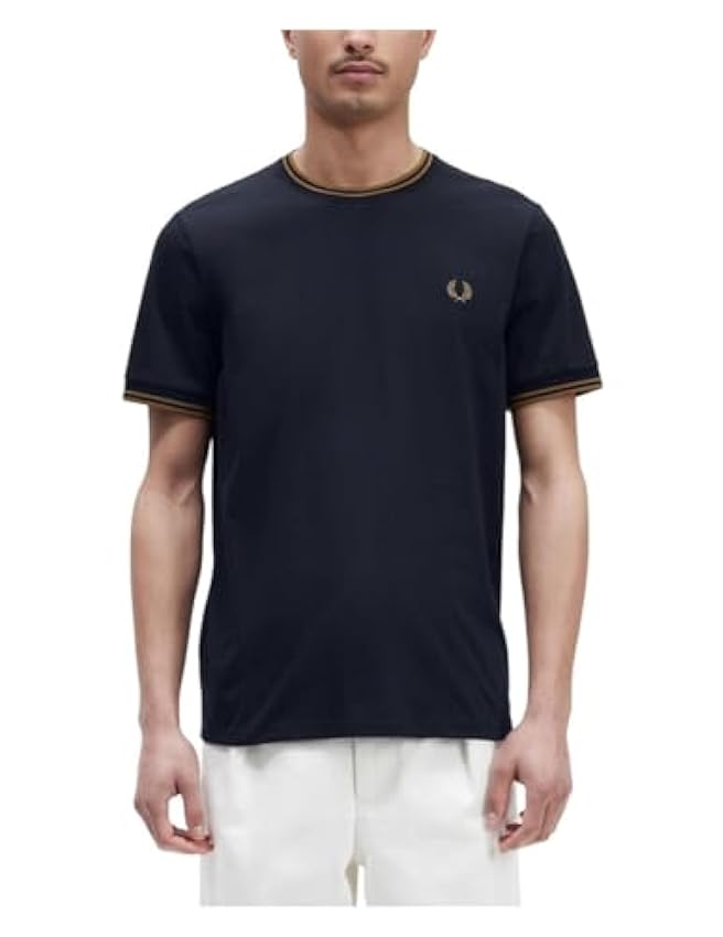Fred Perry Twin Tipped T-Shirt Camiseta para Hombre CIR