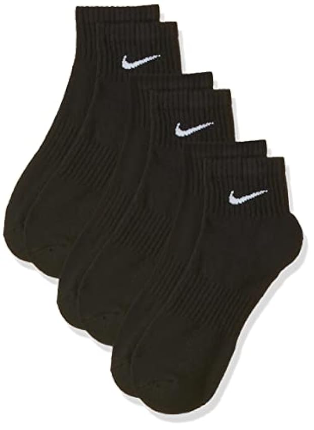 NIKE U Nk Everyday Cush Ankle 3pr Calcetines Hombre (Pack de 3) RZOOcnm3