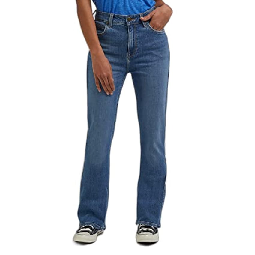 Lee Breese Boot Jeans, Feels Like Indigo, 25W / 31L para Mujer U6LEgBmY