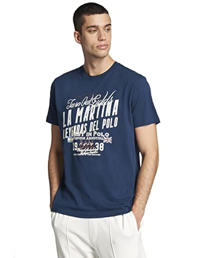 La Martina Serenico Camiseta Hombre LW6Fn3lS