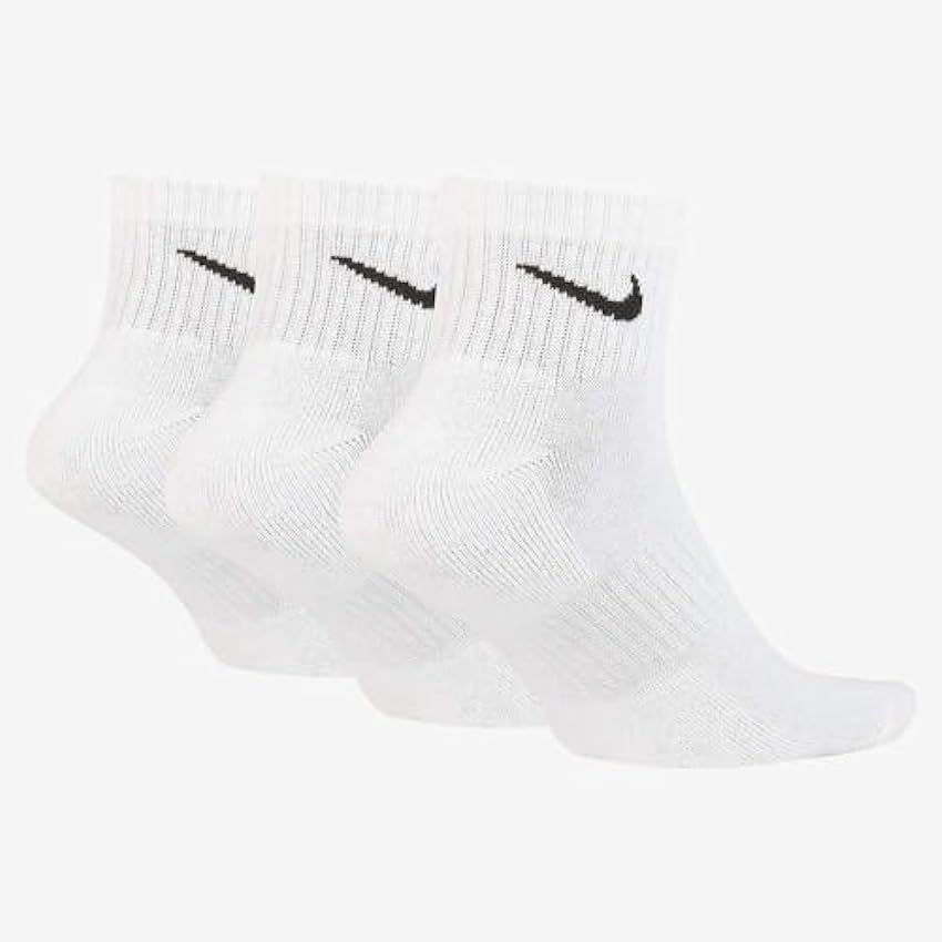 NIKE U Nk Everyday Cush Ankle 3pr Calcetines Hombre (Pack de 3) RZOOcnm3