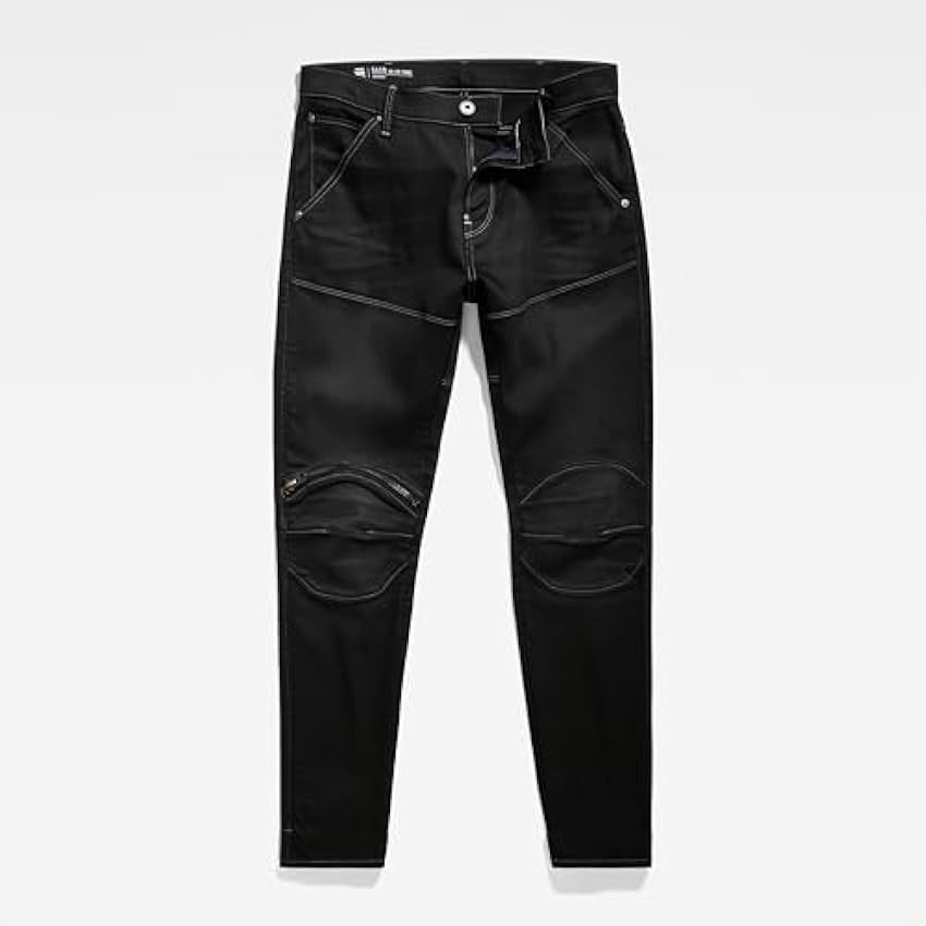 G-STAR RAW 5620 3D Skinny Fit Jeans, Cremallera en la Rodilla: New Dark Aged, 36W/32L para Hombre TLqScKLq