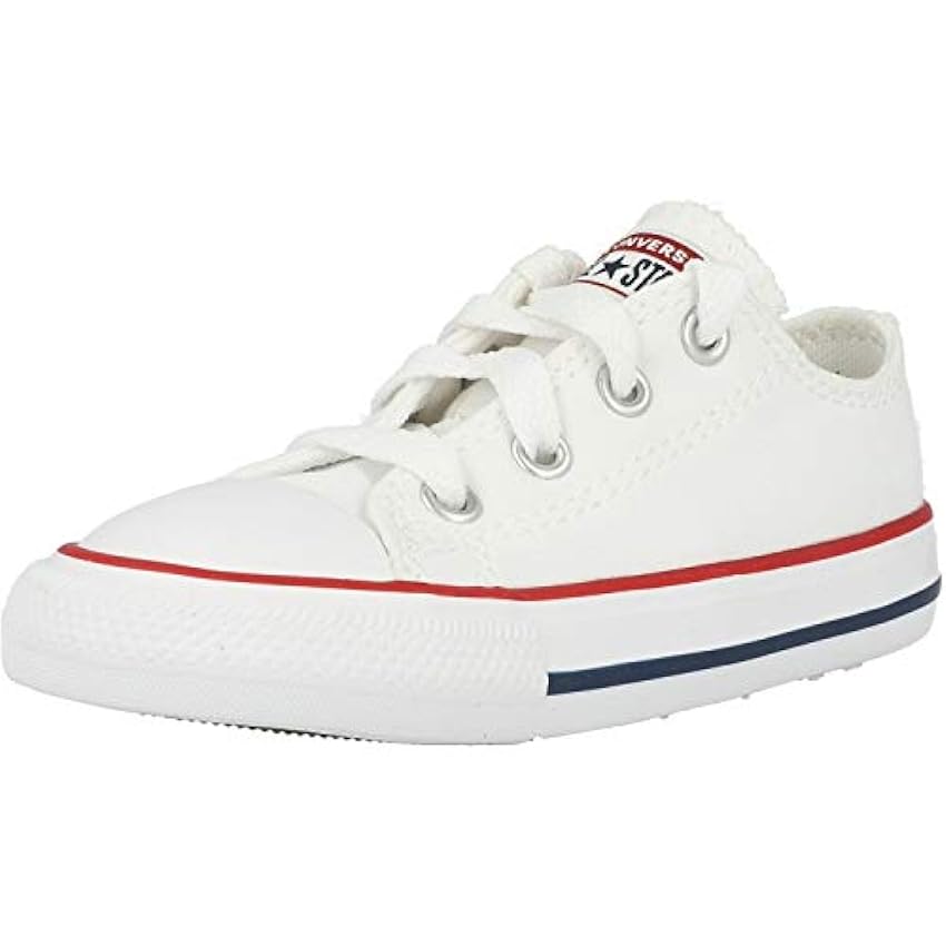 Converse Toddler White All Star Ox Trainers-UK 2 Infant 0PUUd3S7