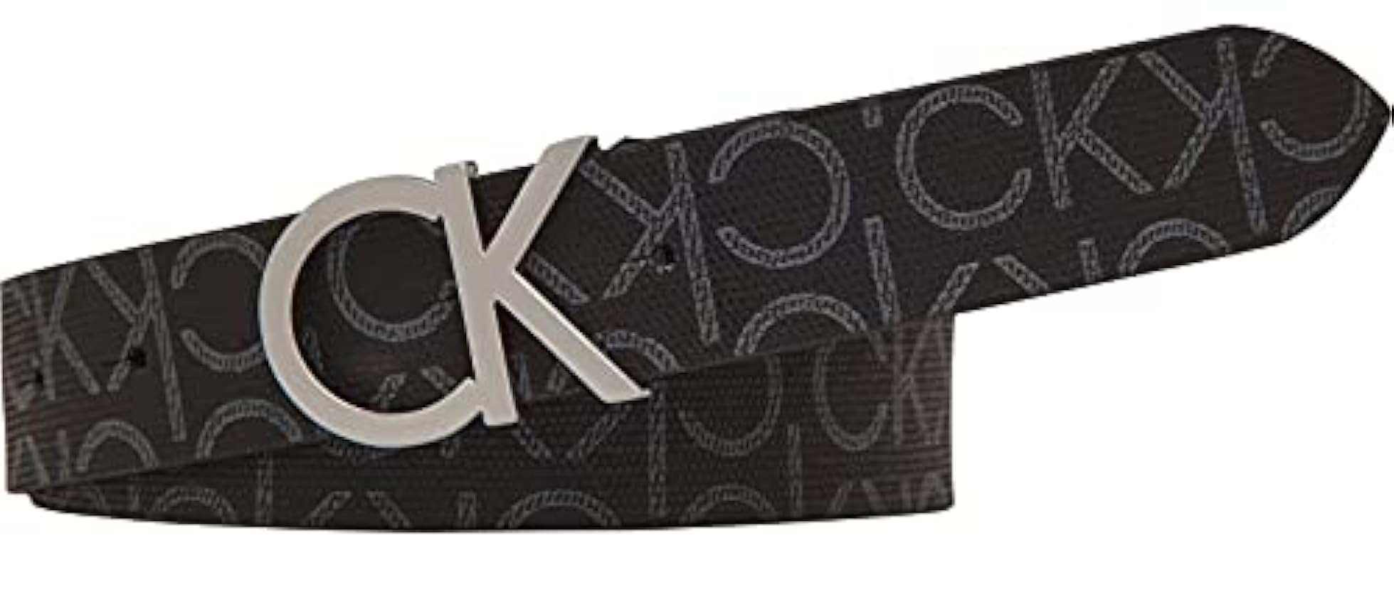 Calvin Klein Cinturón para Mujer Ck Mono Belt 3 cm de Cuero DXMAGGar