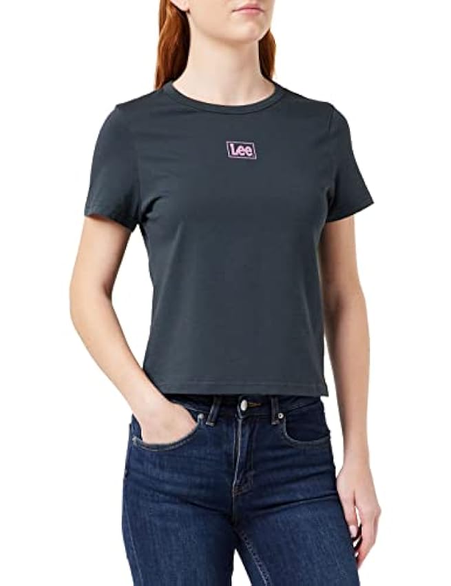 Lee Shrunken tee Camiseta para Mujer zzQnut4d