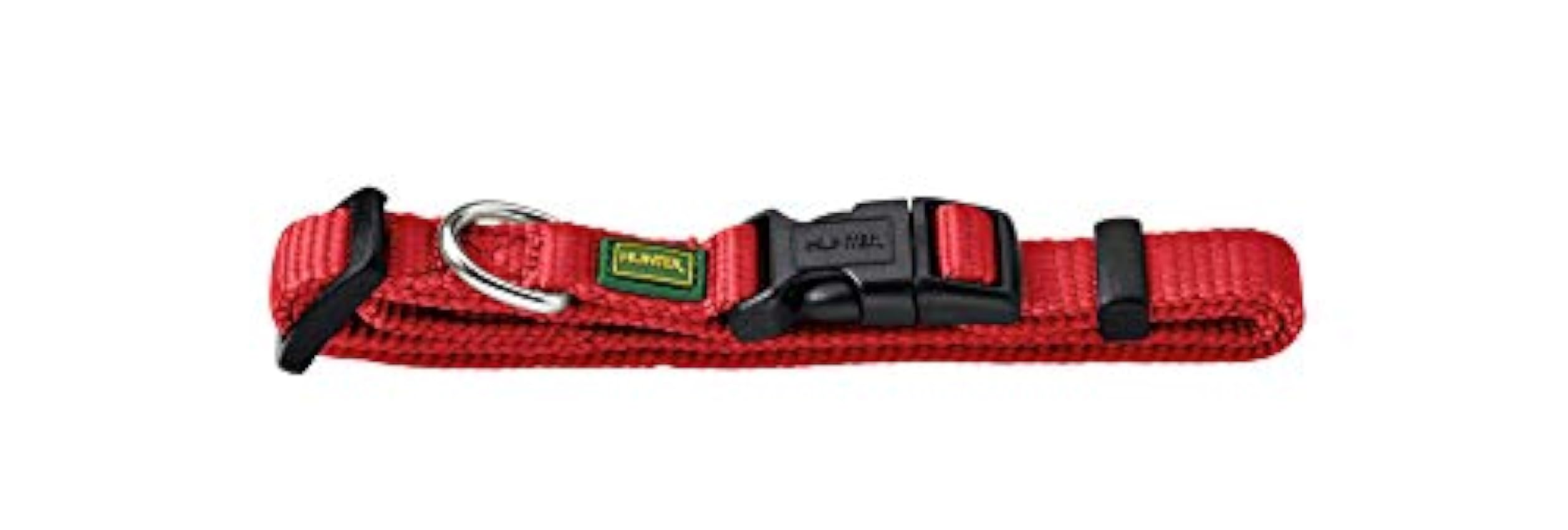 HUNTER 35390 - Collar para Perros Vario-s básicos, 30-45 cm, Nylon, de Color Rojo POYpTsdW