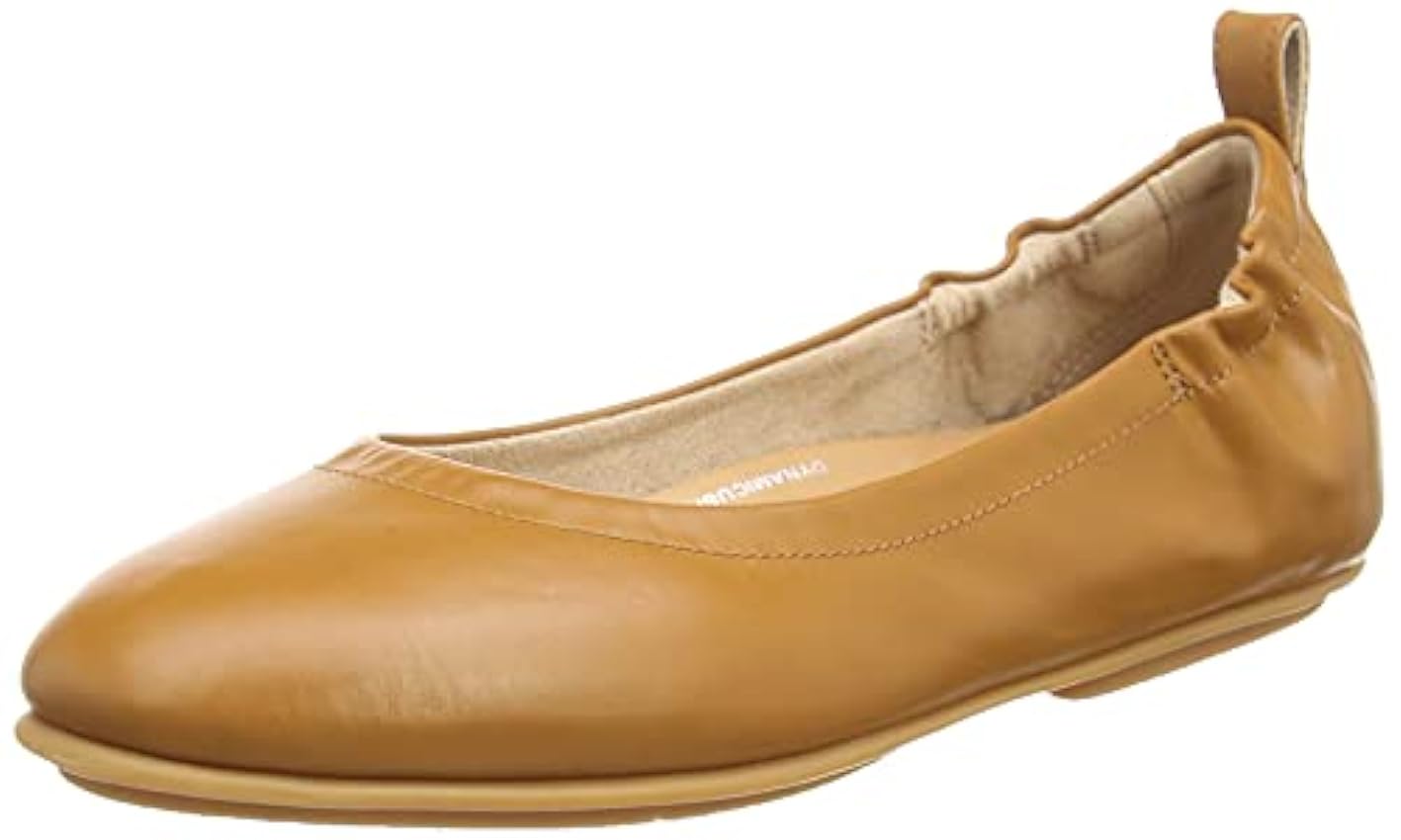 Fitflop Zapatos de Ballet de Cuero Suave Allegro, Tipo Mujer, Beige, 36.5 EU 9uM7b0Ef