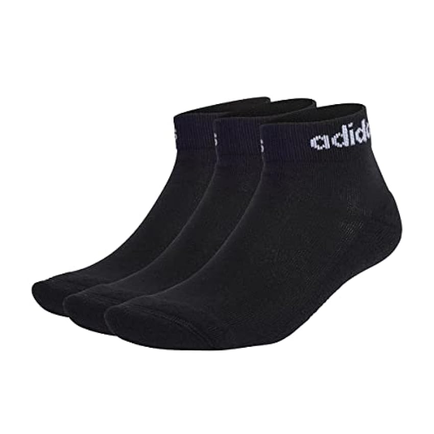 adidas Linear Ankle Cushioned Socks 3 Pairs Calcetines 