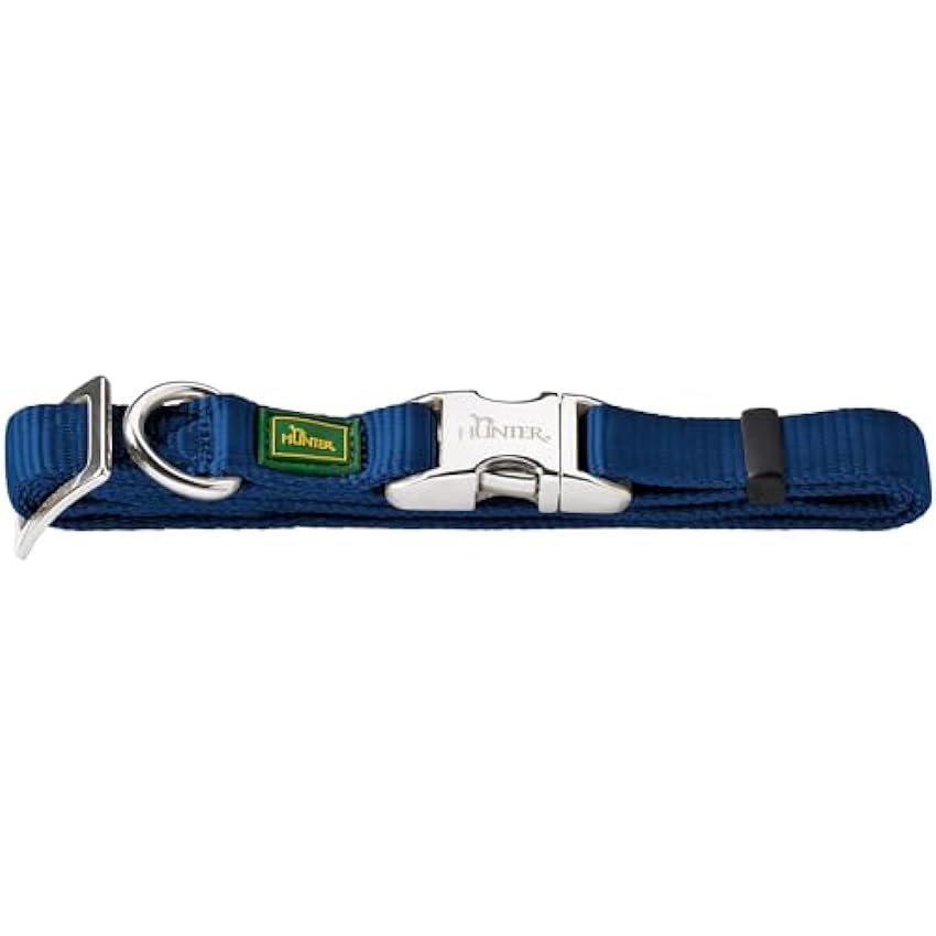 Hunter - Collar Vario Basic con cierre de aluminio M cuello 40-55 cm azul oscuro H5ncfFfL
