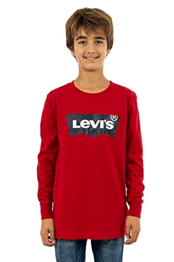 Levi´s Lvb L/S Batwing tee Camiseta para Niños BWj