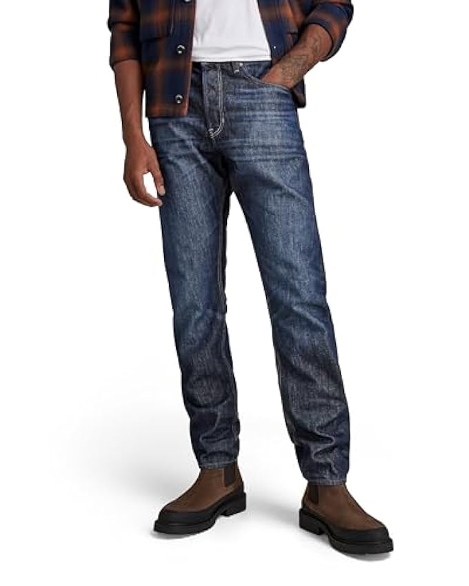 G-STAR RAW Jeans Triple A Regular Straight Vaqueros para Hombre XAx1LZza