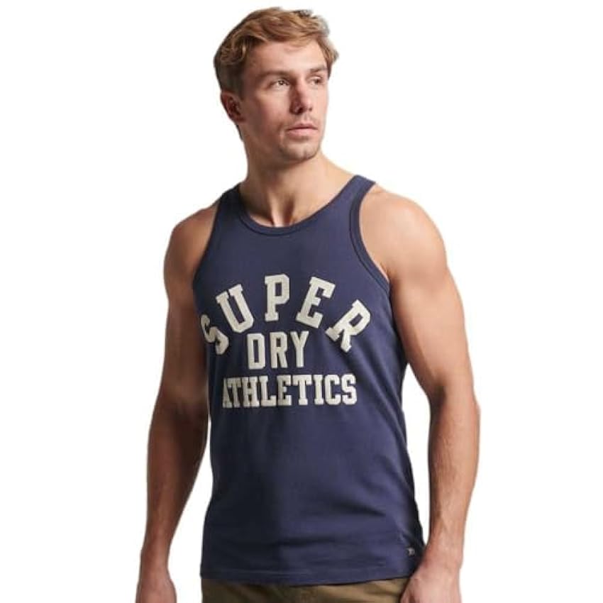 Superdry Vintage Gym Athletic Vest Vestido para Hombre GiJDMmkb
