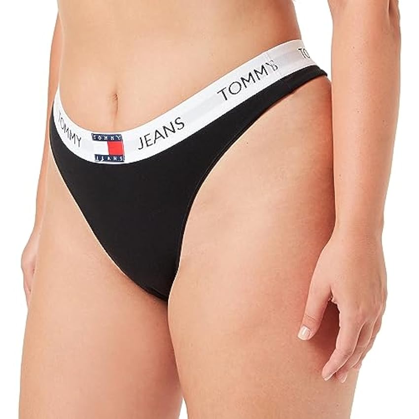 Tommy Jeans Thong (Ext Sizes), Cintas Mujer, Black, YRxhWj5K