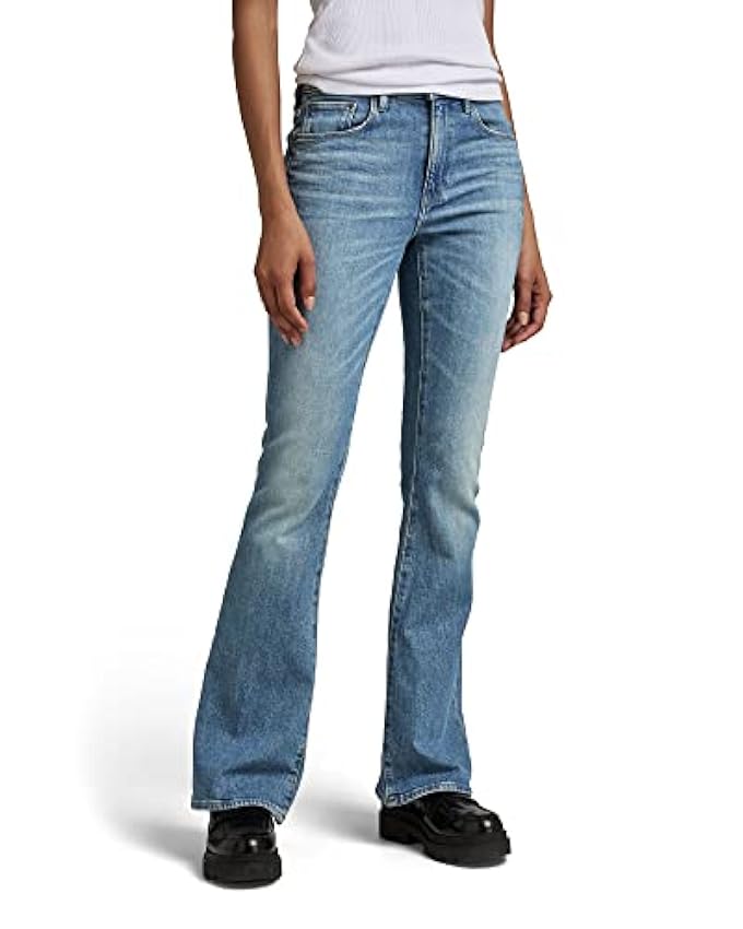 G-STAR RAW Jeans 3301 Flare Vaqueros para Mujer WuDggZB