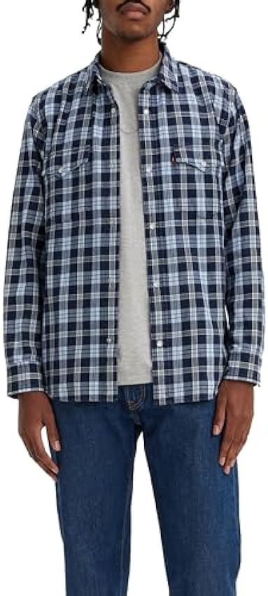 Levi´s Relaxed Fit Western Camisa para Hombre gBfANxdO