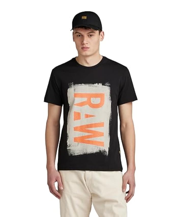G-STAR RAW Painted Raw Gr R T Camiseta para Hombre h8Ovl6Zq