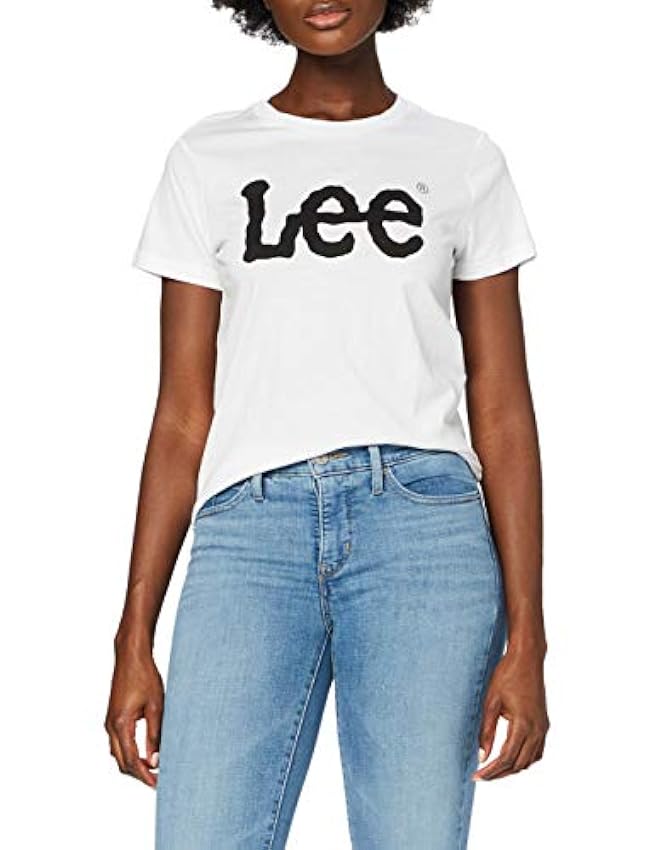 Lee Logo tee Camiseta para Mujer eQBUxJHl