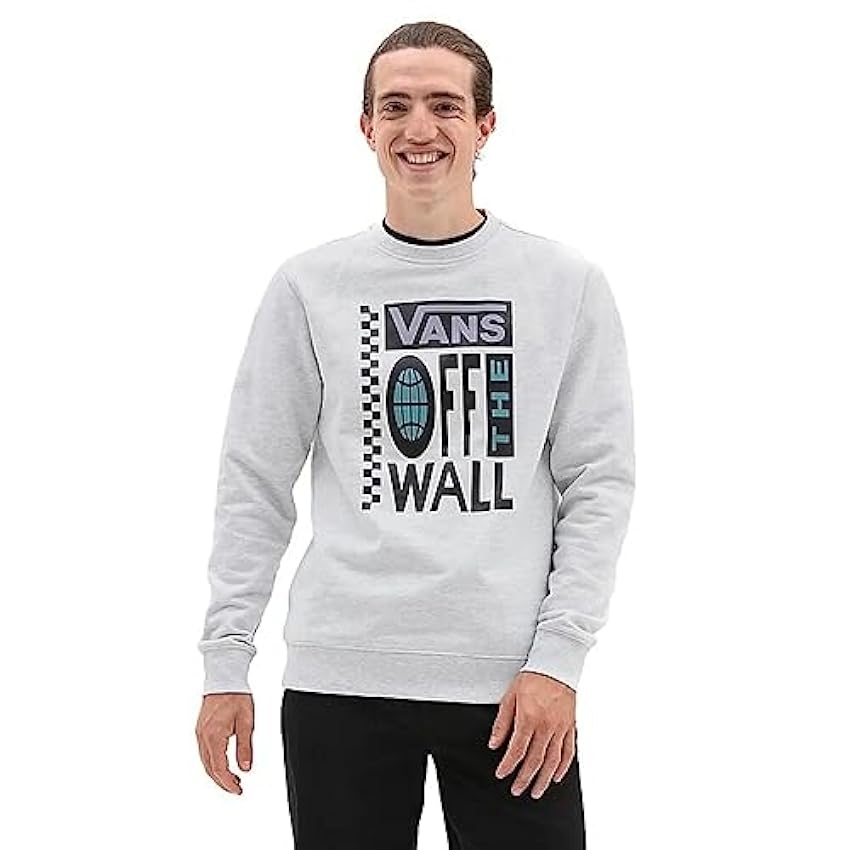 Vans Men´s Global Stack Crew Sweatshirt ciWFf9G6
