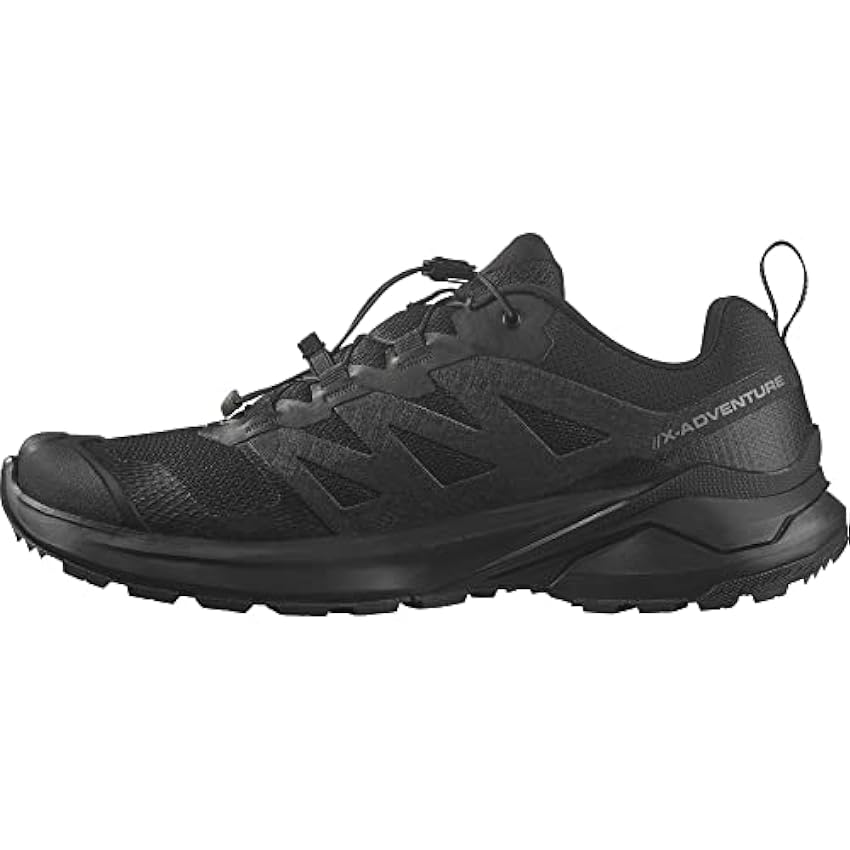 Salomon Shoes X-Adventure, Zapatillas de Trail Running Hombre, Black/Black/Black, 44 2/3 EU 8Bse8Z4q