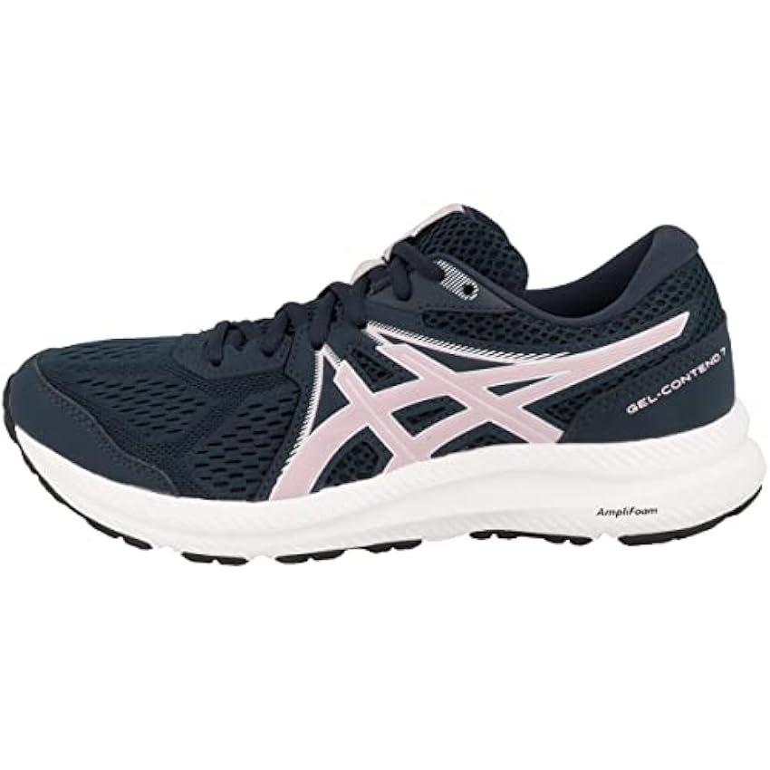 ASICS Gel-Contend 7 Negro Lila Mujer 1012A911 005 maply