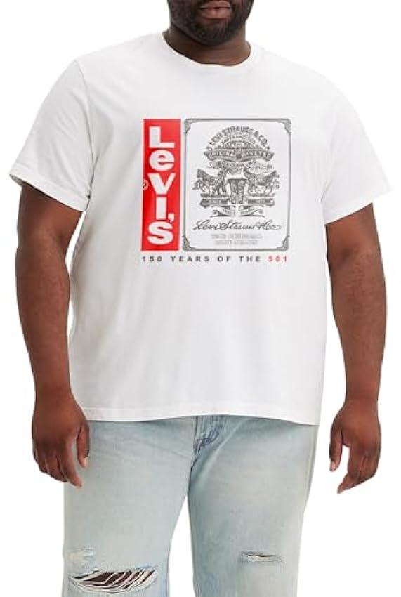 Levi´s Big SS Relaxed Fit tee Sudadera para Hombre 3bYn0i3r