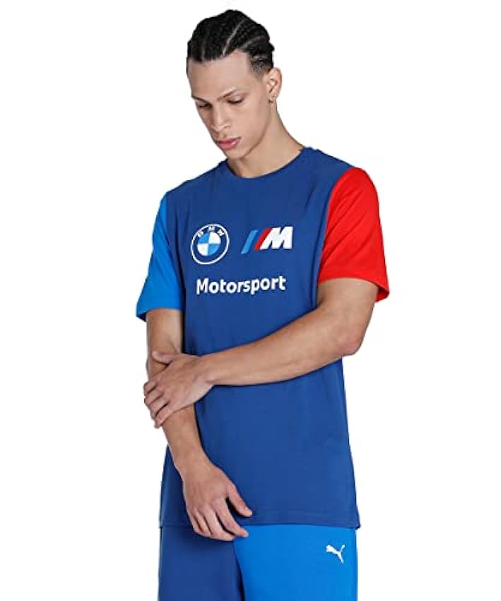 PUMA Camiseta para hombre, Pro Blue-M Color, 40 (538148