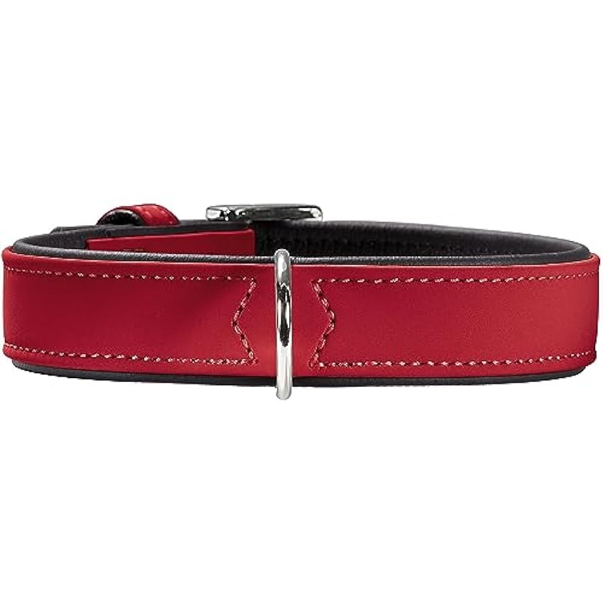 Hunter - Collar Softie para perros 32-40cm color rojo n
