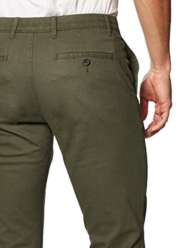 Essentials Pantalones Chinos de Pitillo, elásticos, Informales Hombre FEpKmfCf