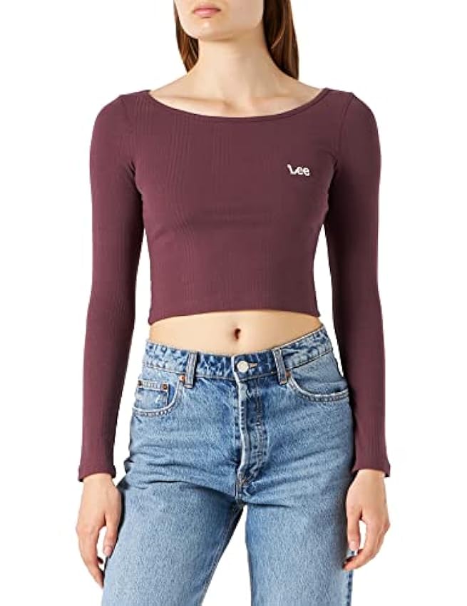 Lee Cropped Ultra Slim-Camiseta Mujer Tuu8d0gn