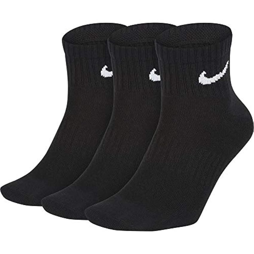 NIKE U Nk Everyday Ltwt Ankle 3pr Calcetines Unisex adulto rKqkr3pW