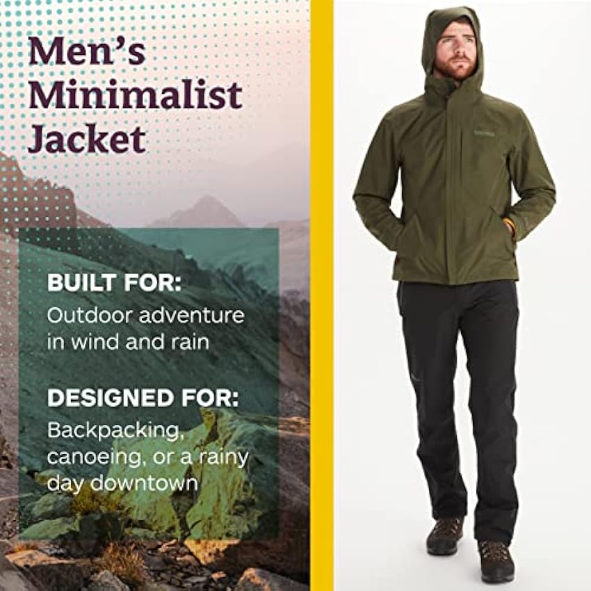 Marmot Minimalist Gore-tex Jacket Lightweight Rain Jacket Hombre COcyUunF